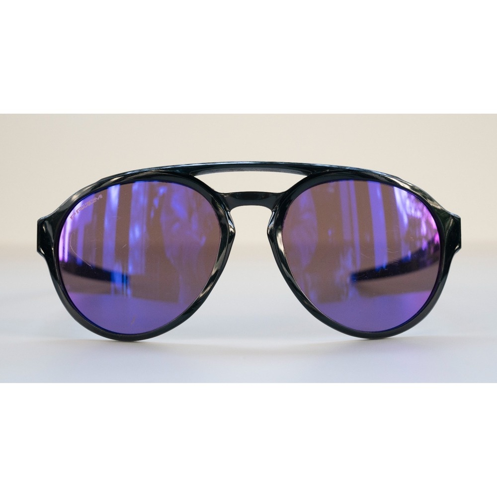 Oakley Forager OO9421-0258 Men's Round Sunglasses Black Frame Prizm Frames